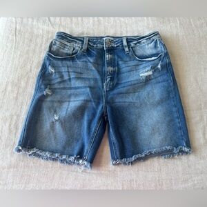 KanCan Kurvy Ulta High Rise Shorts
